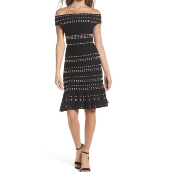Adelyn Rae Dresses & Skirts - NEW Adelyn Rae Off the Shoulder Sweater Dress sz M